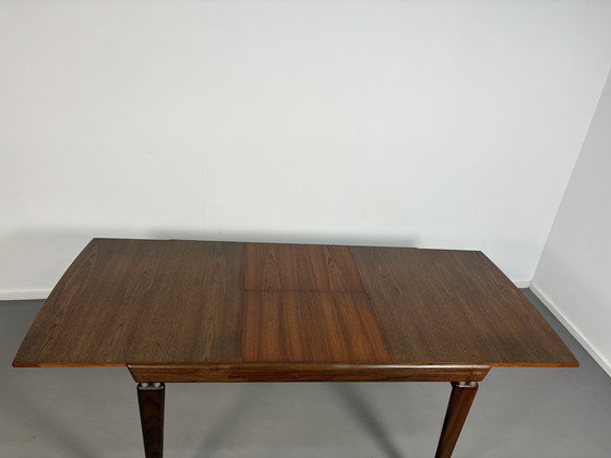 Image 1 of Vintage uitschuifbare Teak Tafel jaren’60