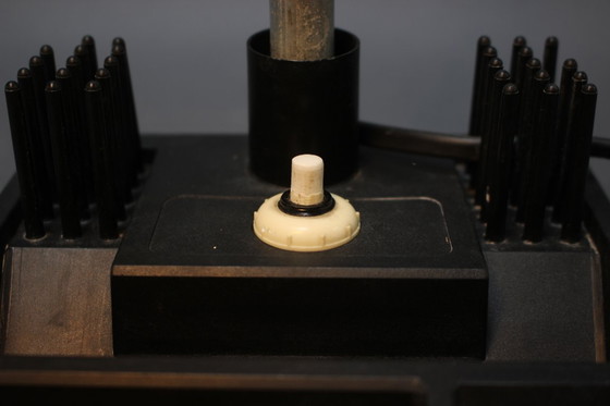 Image 1 of Mid Century tafellamp met potloodhouder, 1960