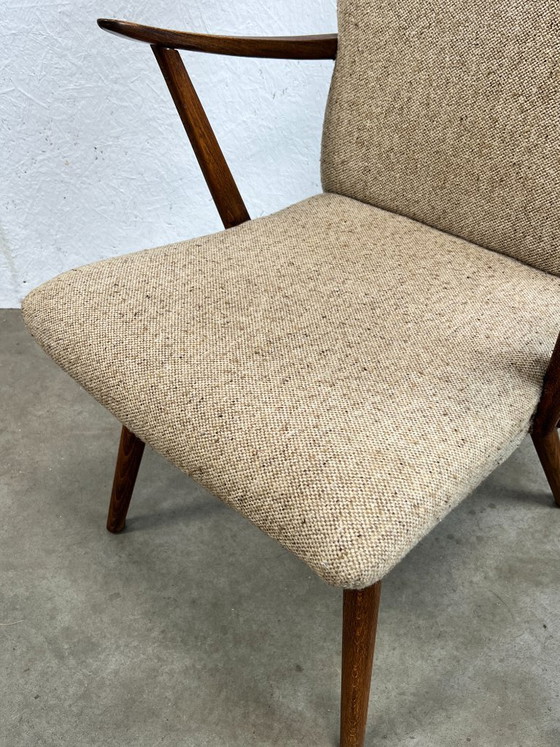 Image 1 of Vintage Teak Armchair, Germany 1970s