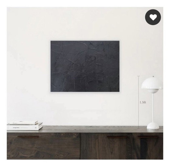 Image 1 of Abstrakte Acrylmalerei auf bespanntem Keilrahmen. Format 61x46cm.