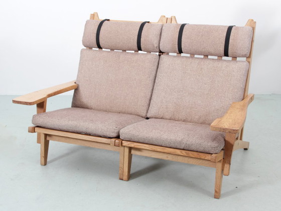 Par de sillones escandinavos GE 375, con 1 par de reposabrazos. – Wood (photo 5 of 18)
