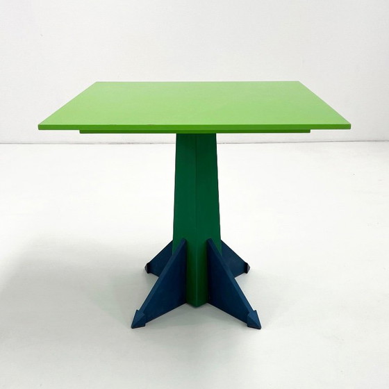 Mesa de comedor verde modelo 4310 de Anna Castelli para Kartell, década de 1980. – Mesas de comedor, Plastic (photo 8 of 11)