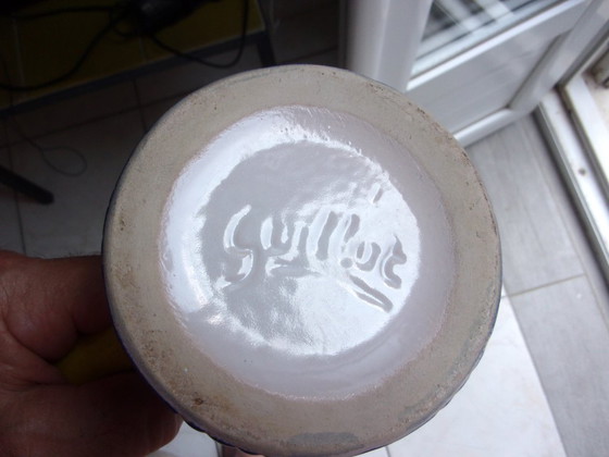 Image 1 of Ceramica 50 Marcel Guillot, servizio Aranciata.