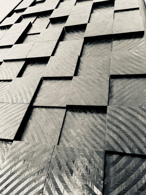 Image 1 of Dark Matter - Straw Marquetry