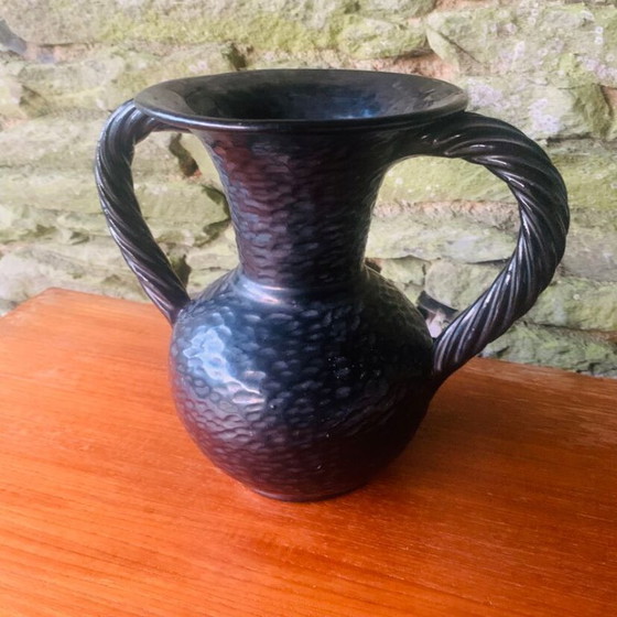 Image 1 of Vintage Vallauris vase signed B. Rubino