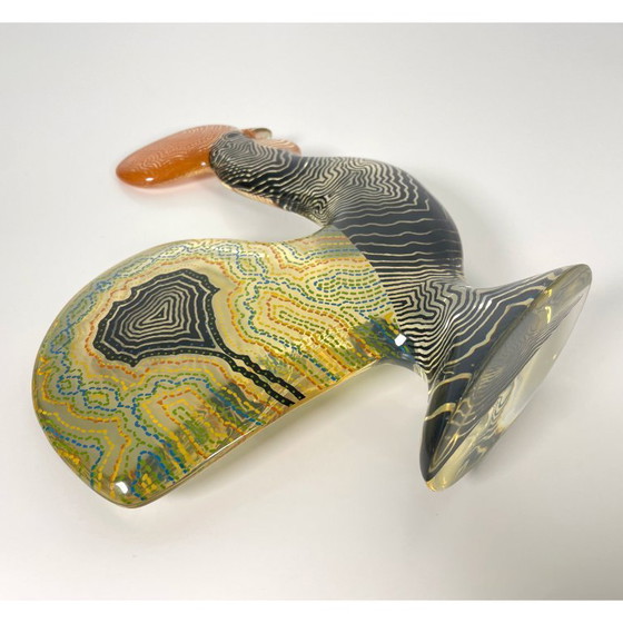 Image 1 of Abraham Palatnik Acrylique Coq Haan Figurine
