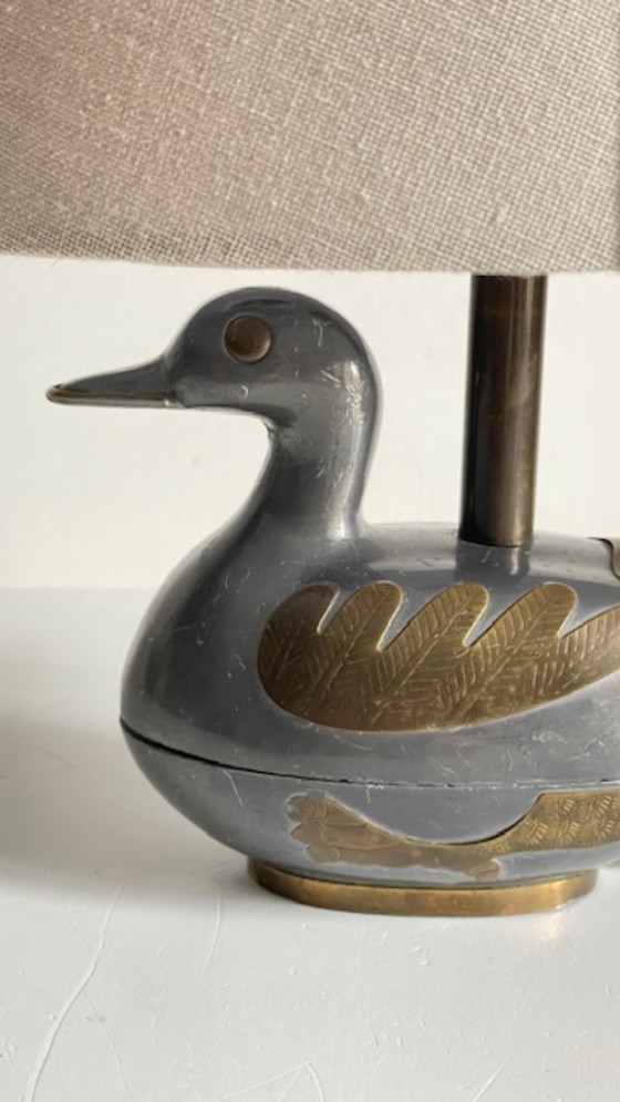 Image 1 of Vintage Duck Lamp
