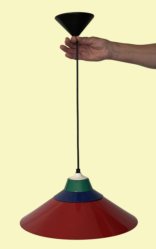 W.L.P. Design pendant lamp Red-Blue-Green