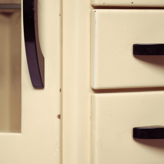Image 1 of Industrial Turnable Dentist Cabinet, France 1950s