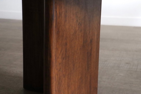 Pierre Jeanneret Large Library Table PJ-TAT-08-A, Chandigarh, 1955 – Dining tables, Wood, Vintage (photo 14 of 20)