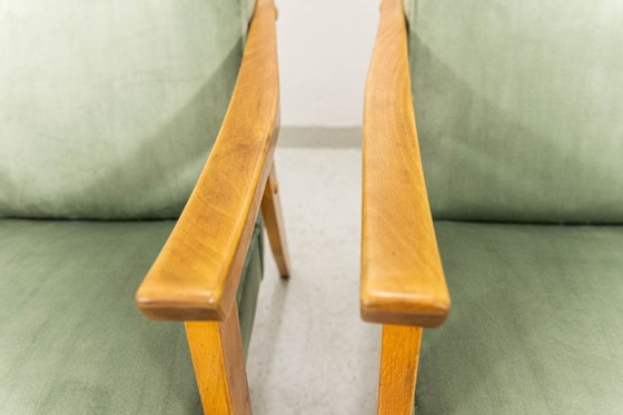 Image 1 of Poltrone Mid-Century di Edmund Homa Gfm 18, Polonia, anni '60, set O