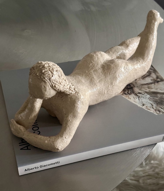 Handgefertigte Skulptur Büste Statue Frau – Bildhauerei, Ceramic (photo 7 of 8)