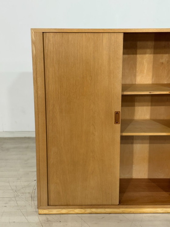 Image 1 of Dänischer Rolladenschrank / Wäscheschrank / Wohnzimmerschrank / Holz Schrank