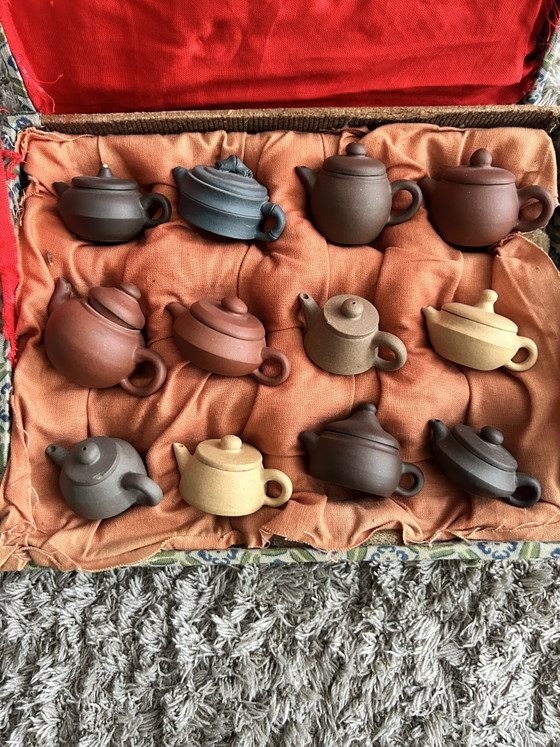 Set Teiere Miniatura Vintage – Oggetti decorativi, Ceramic, Textile (photo 2 of 11)