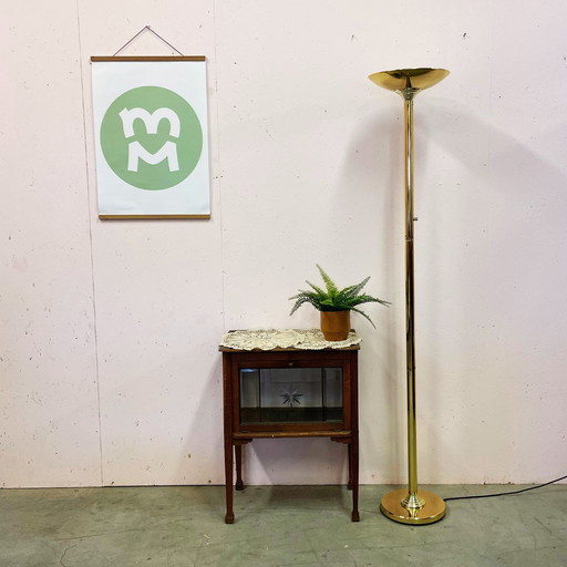 Vintage Brass Floor Lamp