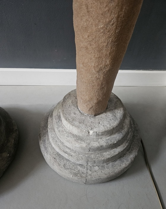Image 1 of Lámparas de arena Carreño Angel para el estudio de arte La Rocha, España.