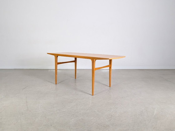 Image 1 of Mid-century coffee table similar to a vintage Johannes Andersen coffee table