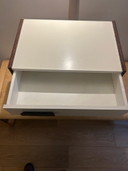 Set of 2 Vintage Nightstands – Cream & Wood
