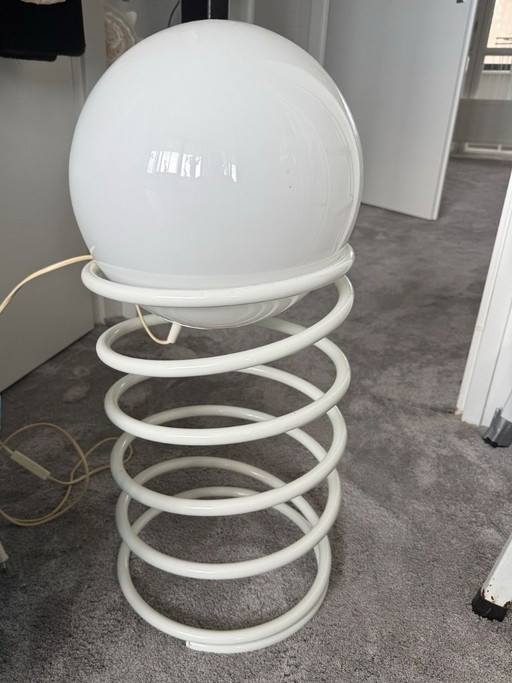 Vintage WOJA Space Age table lamp | Made in Holland | 1970s | Spiral base