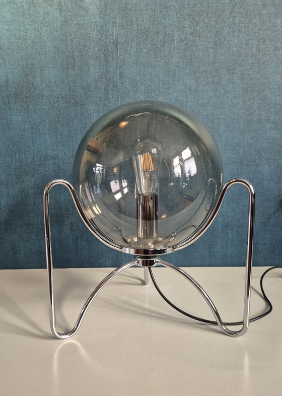 Image 1 of Vintage Table Lamp / Space Age Tripod / 1960s