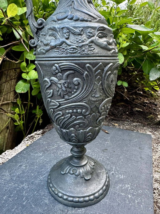 Grande brocca-vaso Art Nouveau, antica Italia. – Vasi, Metal (photo 7 of 9)