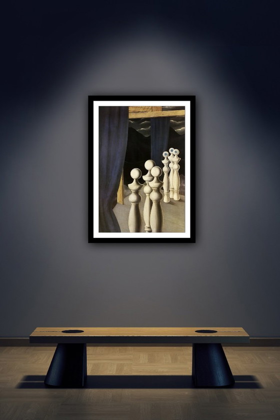 Image 1 of René Magritte: "Le Rencontre, 1926." Signed in the Plate.