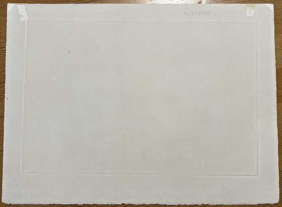 Image 1 of Salvador Dalí, Les Cavaliers Bleus, 1969, Signed Plate Etching, Cataloged , Blue