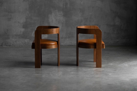 Image 1 of Esszimmerstühle von Marzio Cecchi, Italien, 1970er Jahre