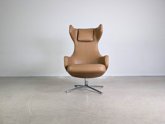 Image 1 of Sillón original Vitra Grand Repos Antonio Citterio cuero coñac