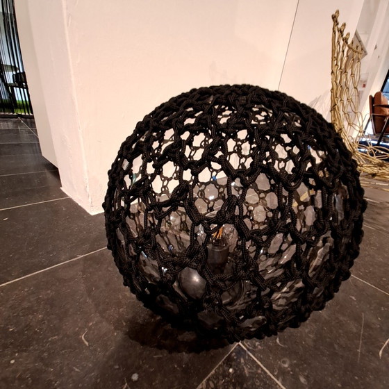 Image 1 of Lampada da Terra Tribu Monsieur Lebonnet ø 40 Wengè