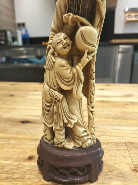 Image 1 of Prächtige asiatische Statuette