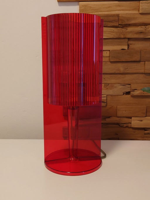 Vintage Kartell Style Table Lamp – tafellampen, Plastic (photo 2 of 7)