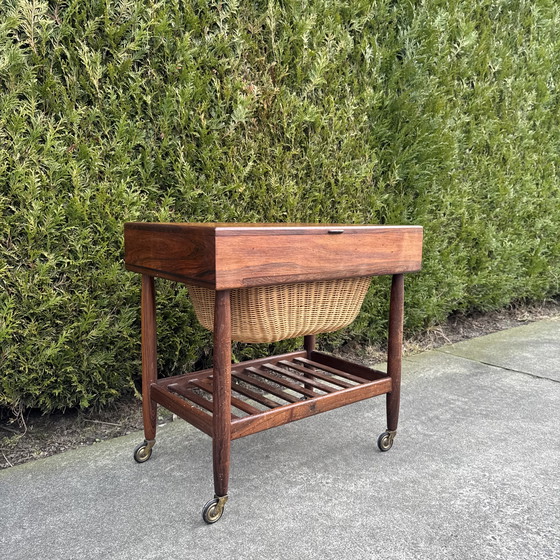 Image 1 of Naaitafel par Ejvind A. Johansson pour FDB Mobler de Vitré