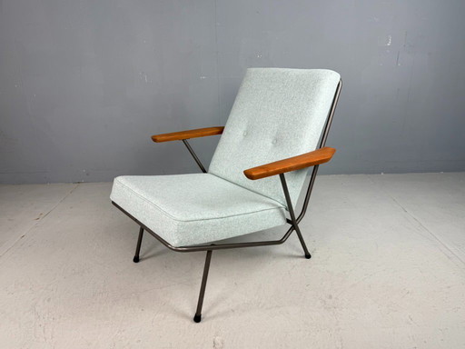 Koene Oberman Fauteuil Met Teak Armleuningen Voor Gelderland, 1954