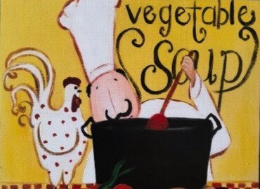 Image 1 of Artiste inconnu "Vegetable Soup" (soupe aux légumes)