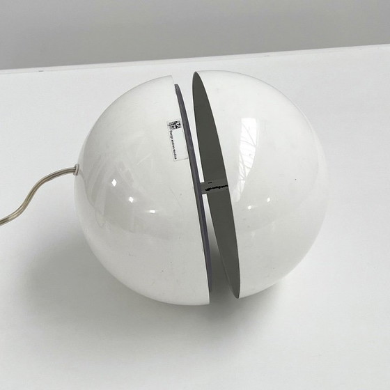Image 1 of White Sphera Table Lamp by Andrea Modica for Lumess, 1970s