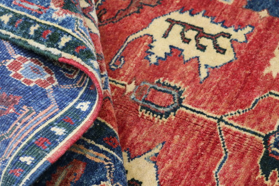 Image 1 of Originele handgeknoopte oude Kaukasische Azerbeidzjaanse kelim - 161 cm - 138 cm - Zeer Fijn