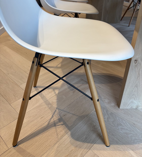 Image 1 of 8x Vitra Eames DSW Chairs
