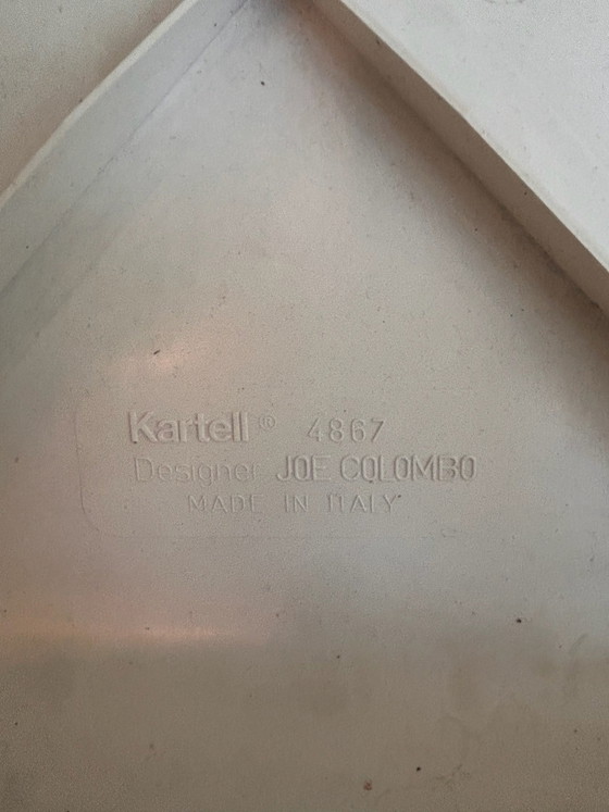 Sedia Kartell 4869 Universale di Joe Colombo – Sedie da pranzo, Plastica (photo 5 of 5)