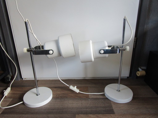 Vintage Space Age Desklamp Aka 2X.