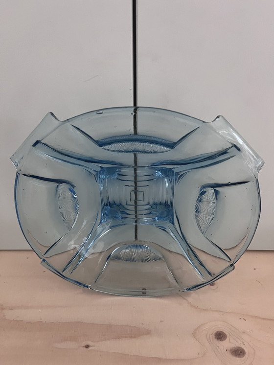 Image 1 of Walther & Sohne frutta in vetro perschaal Artdeco anni '30