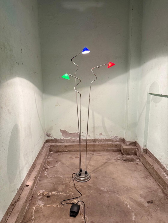 Image 1 of Lampadaire vintage Pola Design Amstelveen 