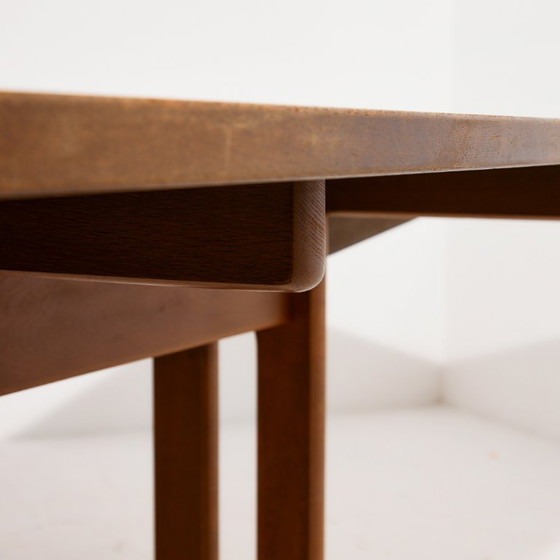 Image 1 of MK11151 Table de salle à manger Shaker par Hans J. Wegner pour Getama