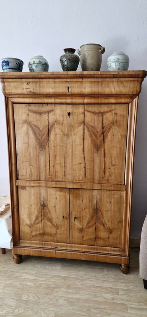 Antique secretaire cabinet