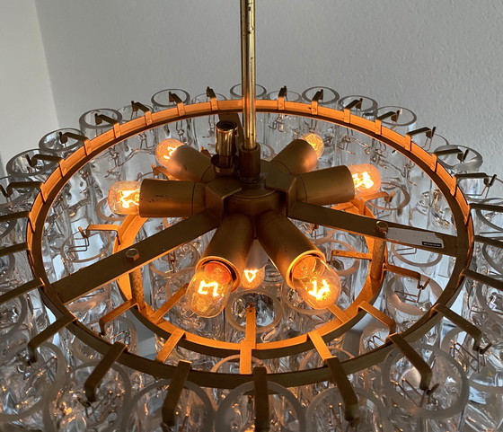 Image 1 of Suspension vintage Doria Leuchten des années 70