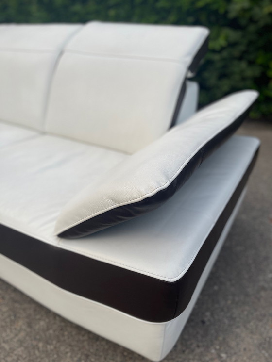 Image 1 of Schönes Chateau d'Ax Echtes Leder Ecksofa