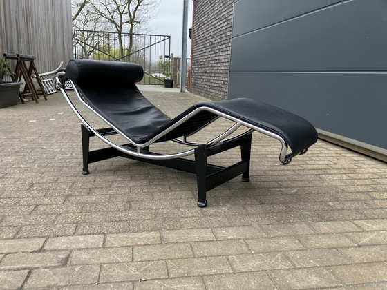 Image 1 of Cassina originale Le Corbusier Lc4 nero/cromo, come nuovo