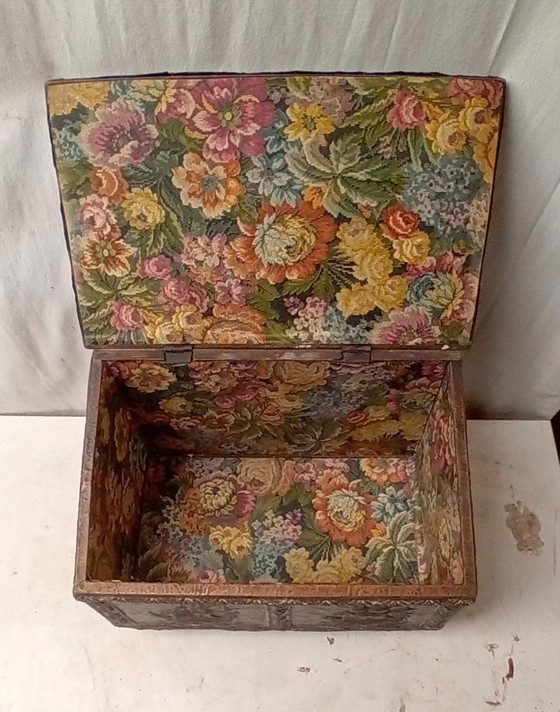 Image 1 of Baúl de latón antiguo