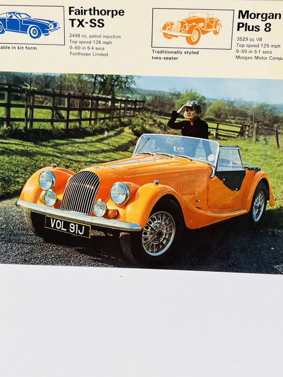 Image 1 of Foto di cartone di 4 auto inglesi