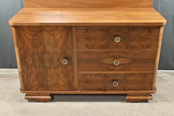 Image 1 of Burr Walnut Dressing table, Art Deco - 1930